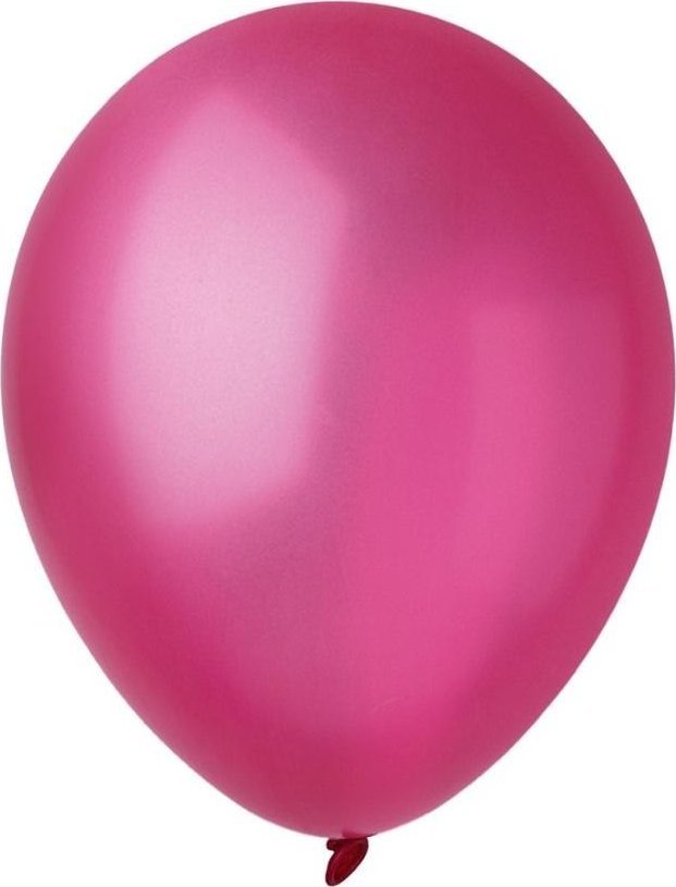Balony Decomex metallic Fuchsia 100szt