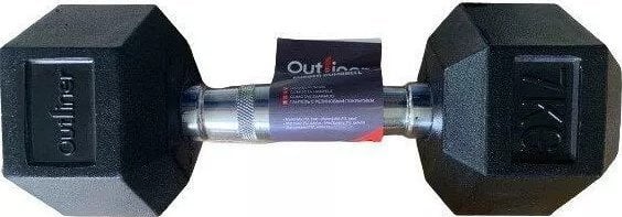 Outliner ‎‎Hantel YLDB35 gumowany 1 x 7 kg