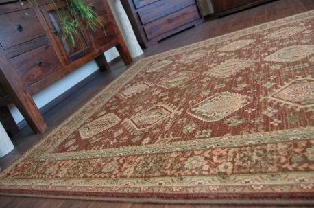 Dywany Łuszczów Dywan wełniany OMEGA SARDIS burgund , 200x300 cm