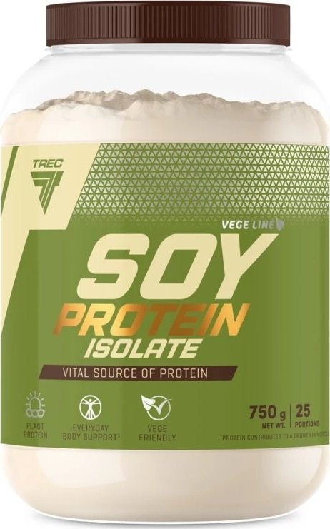 TREC Trec Soy Protein Vege Białko Sojowe w proszku 750 g o smaku waniliowym - WYSYŁAMY W 24H!