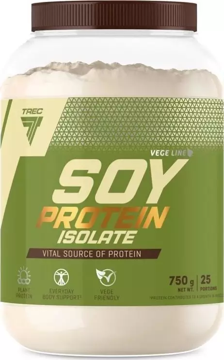 TREC Trec Soy Protein Vege Białko Sojowe w proszku 750 g o smaku waniliowym - WYSYŁAMY W 24H!
