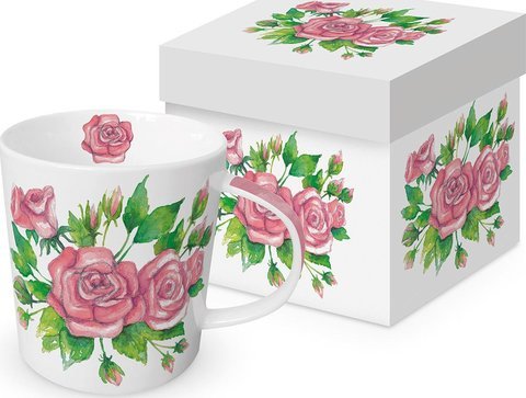 Ogród Różany Porcelanowy w Ozdobnym Pudełku 350 ml