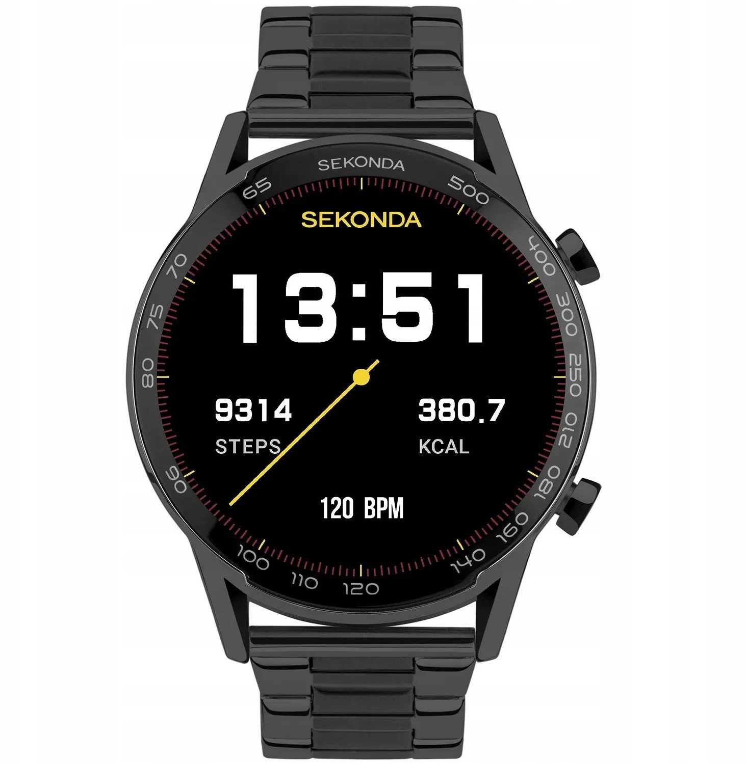 Smartwatch męski Sekonda 30226 czarny bransoleta