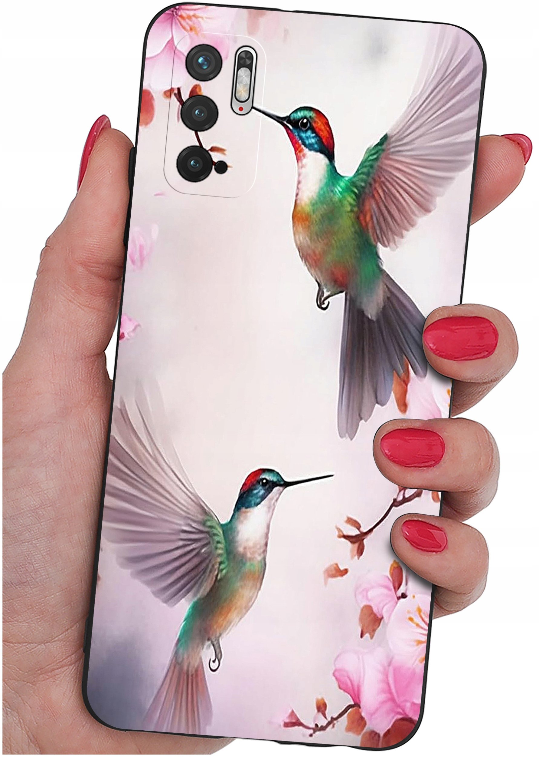 ETUI do Xiaomi Redmi Note 10 5G | WZORY | SILIKONOWE MATT CASE + SZKŁO 9H