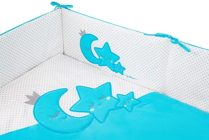 Pościel 90x120 Magiczne Gwiazdki róż 3 cz.