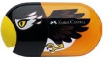Faber-Castell TemperĂłwka podwĂłjna z gumkÄ… OrzeĹ‚ 183527