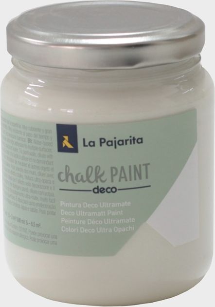 La Pajarita Farba Kredowa 175 ml Biała Bawełna