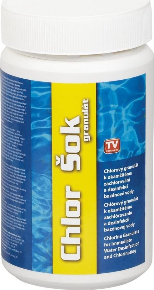 Chemia basenowa Chlor Shock - granulat do szybkiego chlorowania 1kg