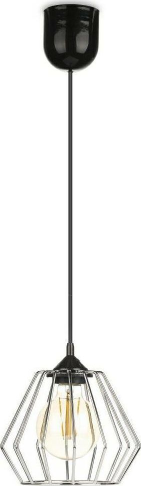 Lampa wisząca HowHomely Lampa wisząca WarsawLoft 13 cm srebrna