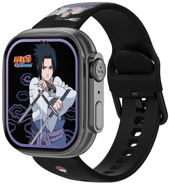 abyx Smartwatch Fit Touch 5 Sasuke Uchiwa space grau