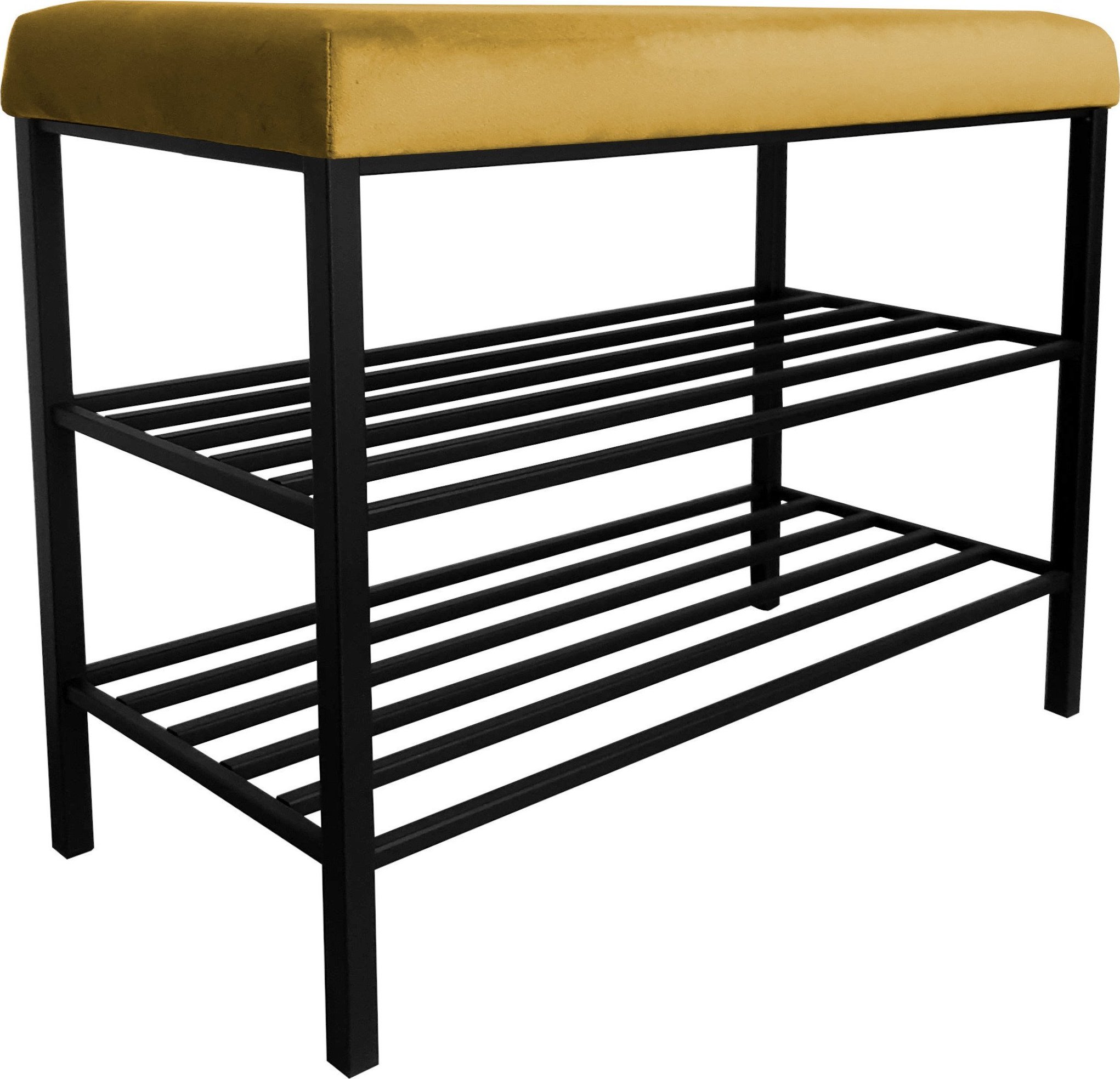 Atos Szafka na buty Regał Półka stelaż czarny MG15