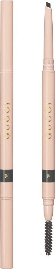 Gucci Gucci, Stylo A Sourcils, Waterproof, Double-Ended, Eyebrow Cream Pencil, 05, Gris, 0.09 g For Women