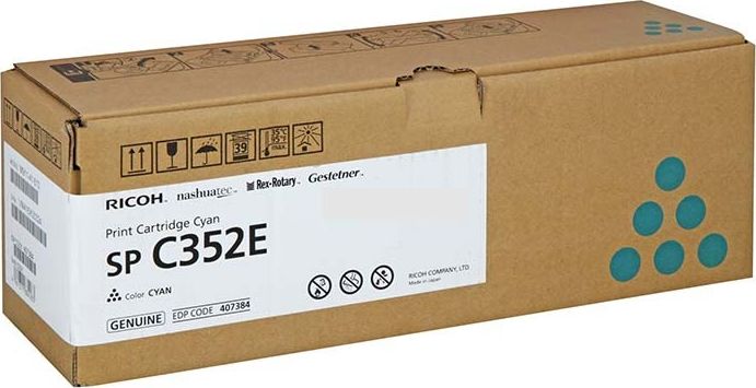 Toner Ricoh 407384 Cyan Oryginał (407384)