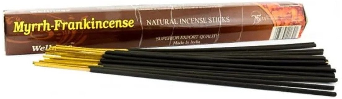 Song of India Kadzidła naturalne Mirra i Frankincense patyczki 25g