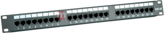 Value Patchpanel Cat.5e UTP Czarny 26.99.0349-5