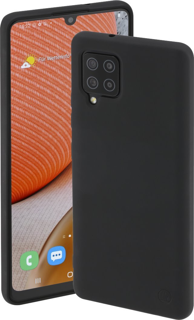 Mocco Liquid Silicone Soft Back Case for Samsung Galaxy A42 5G Black