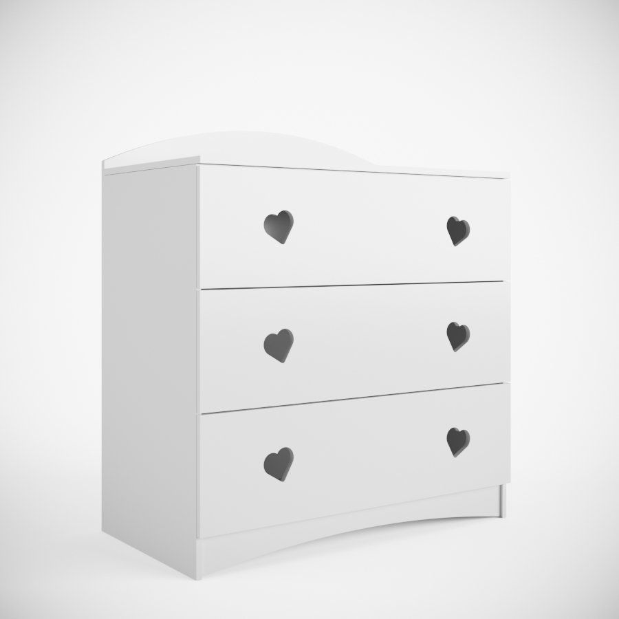 Kocot Kids Komoda dla dzieci JULIA biała