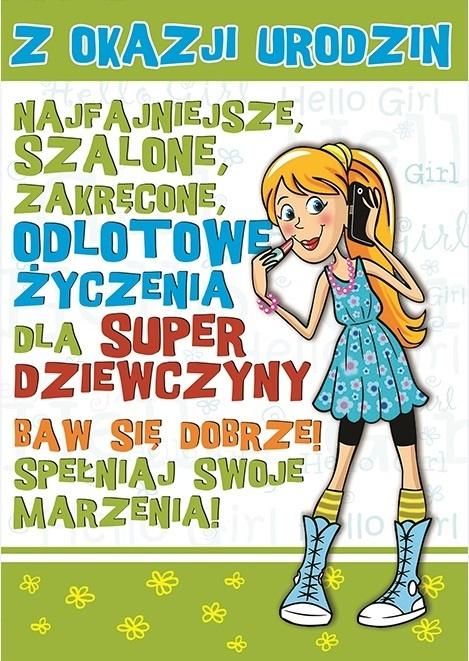 Stamp Karnet Young B6 + koperta wzór nr 004 Urodziny