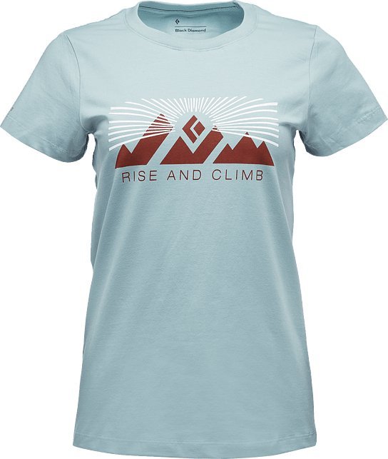 Black Diamond Koszulka Damska Black Diamond RISE AND CLIMB SS T-Shirt L