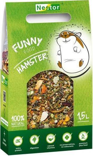 Nestor Nestor pokarm dla chomika 1500ml Funny Food 660g
