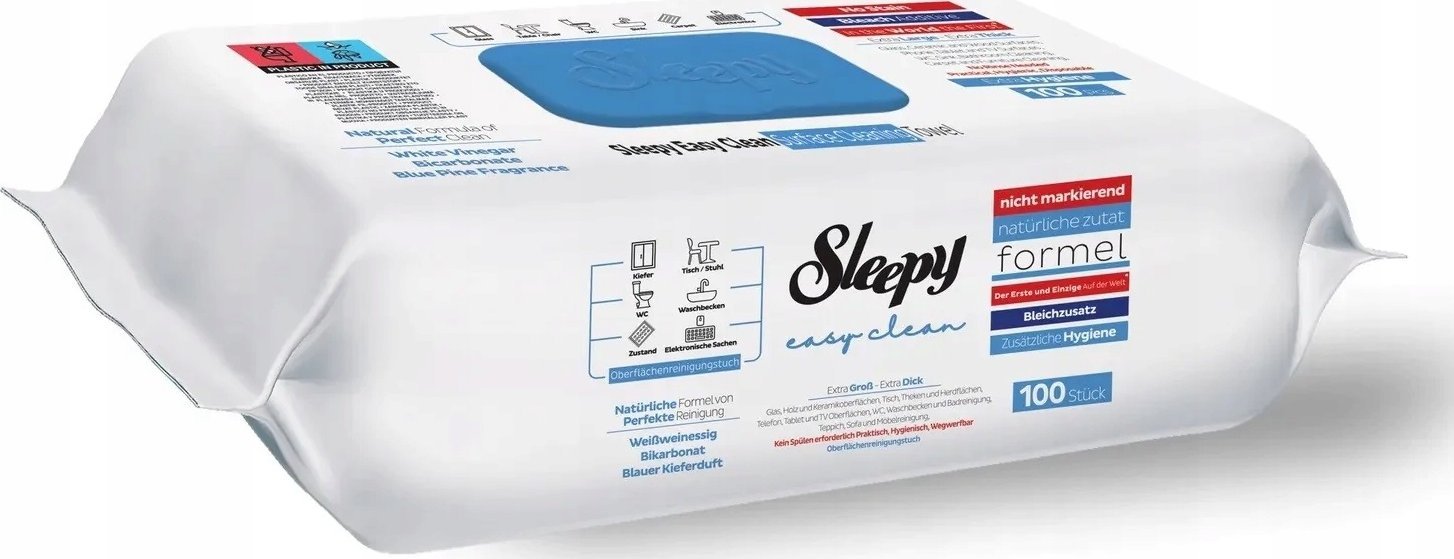 ÅCIERECZKI NAWILÅ»ANE XXL Z WYBIELACZEM 100SZT