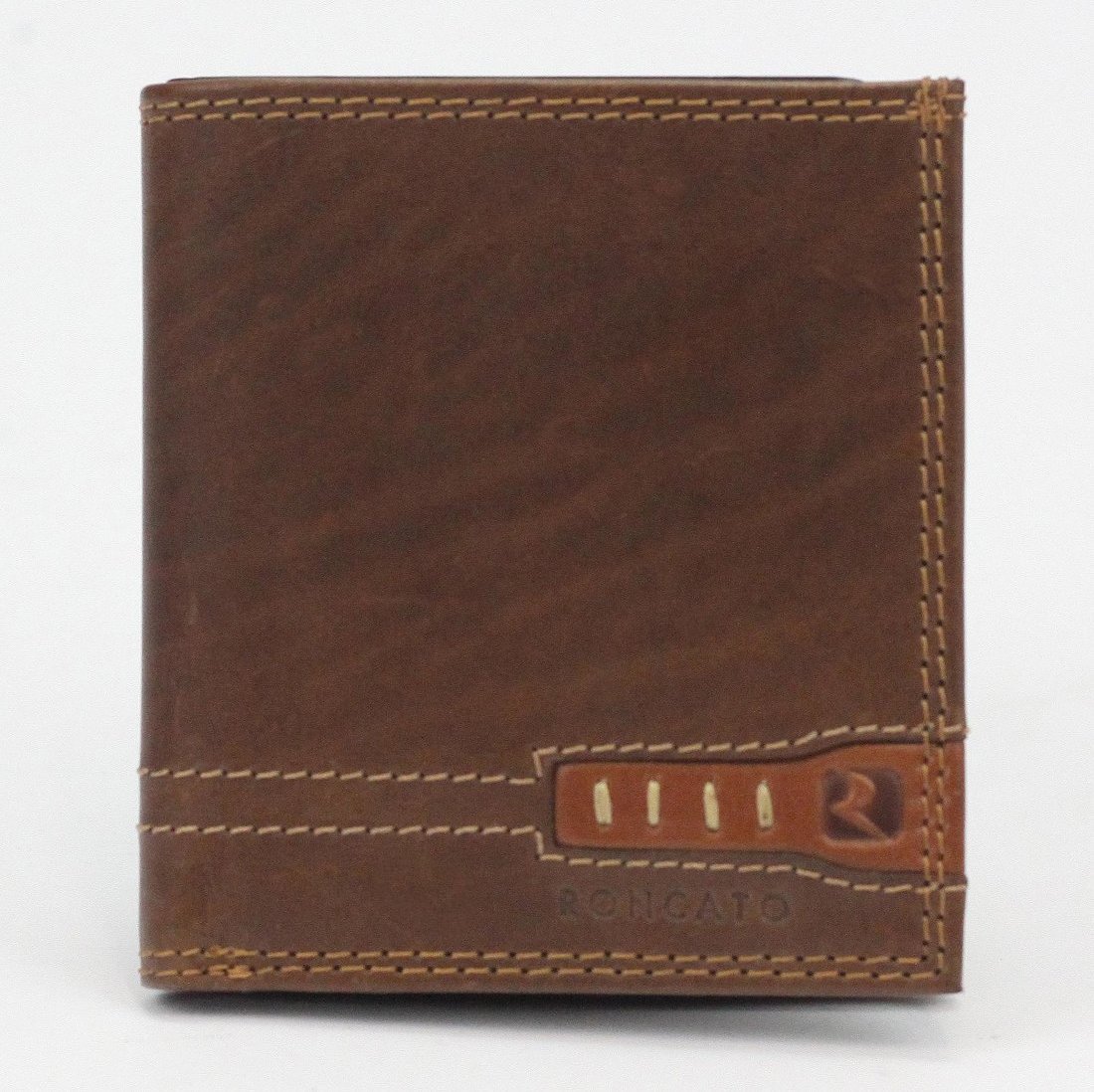 Roncato Skórzany męski portfel Roncato 185-25 NoSize