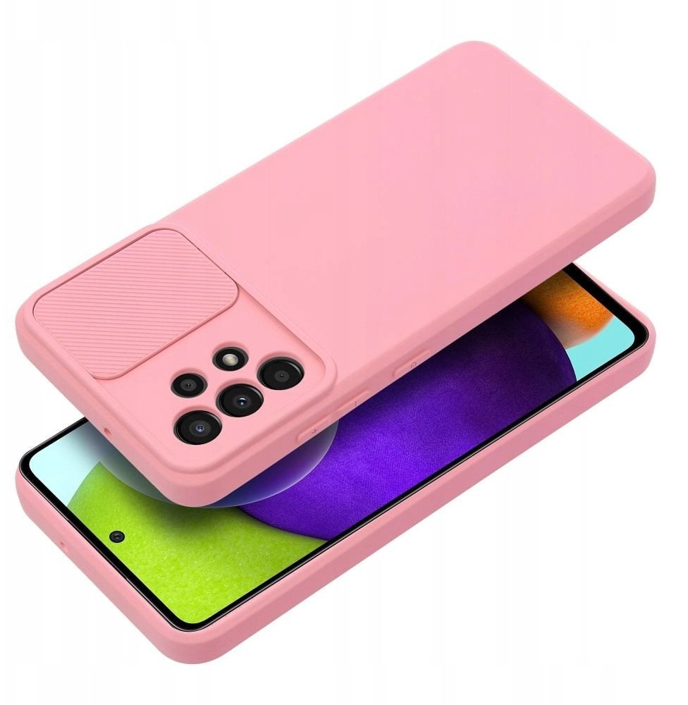 Futerał SLIDE do SAMSUNG S24 jasnoróżowy