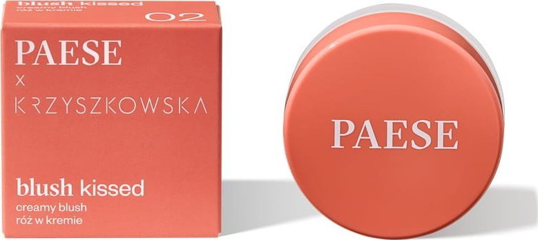 Paese Paese x Krzyszkowska, róż w kremie 02, BLUSH KISSED