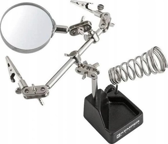 Kemper Soldering iron time. "KEMPER" - third hand