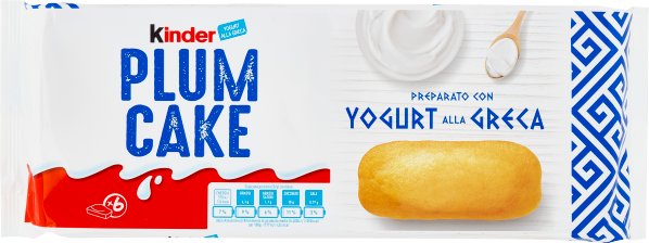 Kinder Biszkopty z jogurtem greckim Plum Cake 192g -