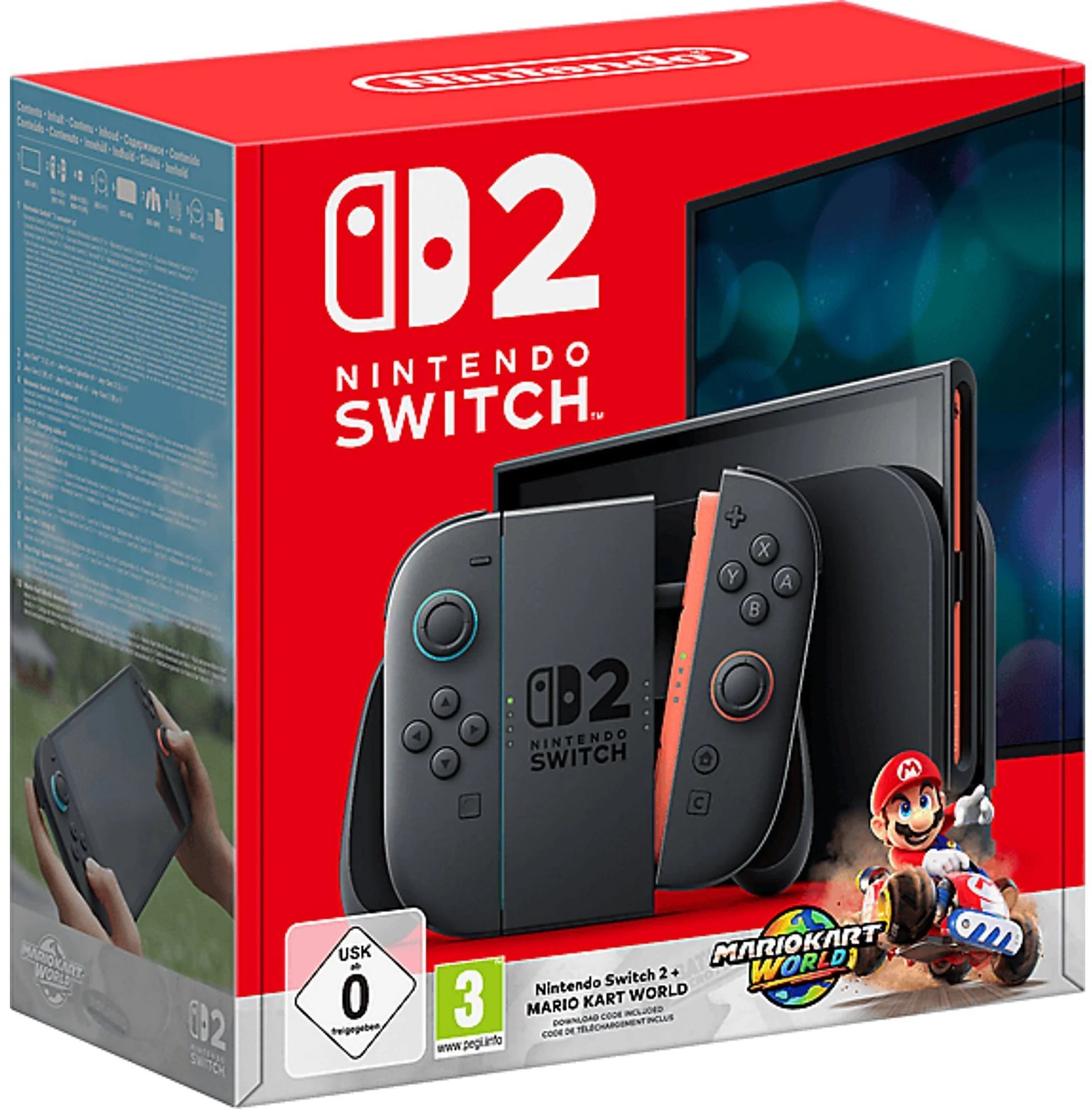 Nintendo Switch 2 + Mario Kart World (N2H002)