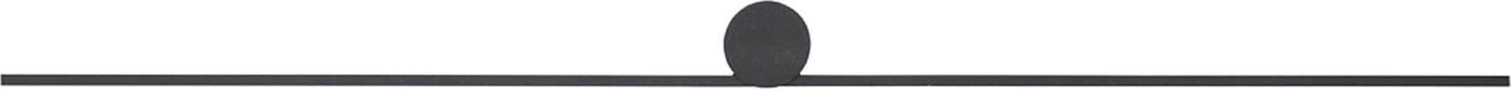 Kinkiet Nowodvorski Lampa ścienna Spin M 10370 Nowodvorski LED 14W 3000K prosta czarna