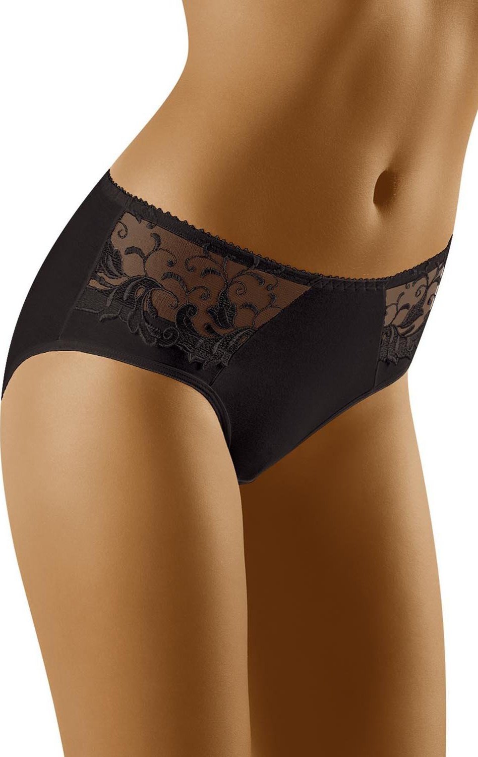 Wolbar Wol-Bar Eco-Da czarny L Majtki figi