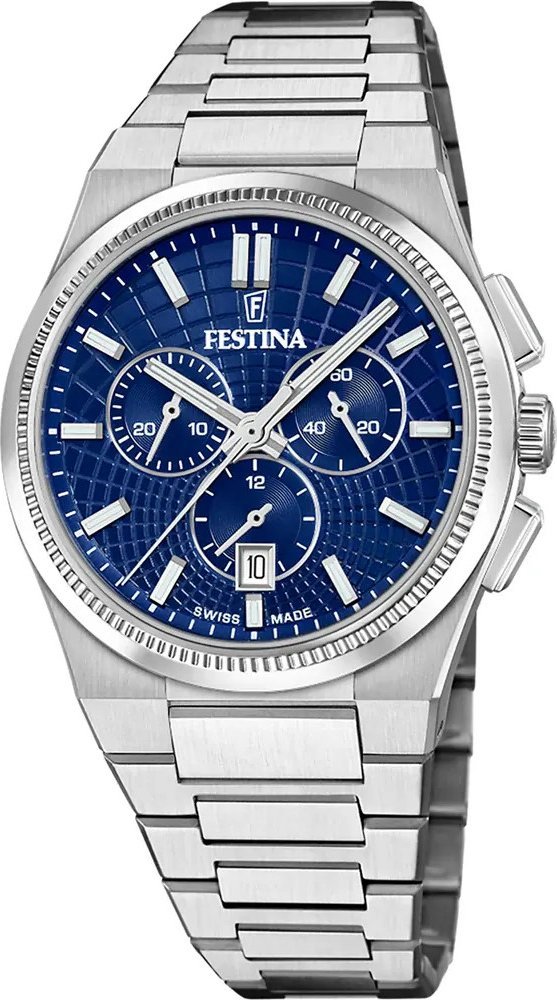 Zegarek męski Festina F20059-2 srebrny