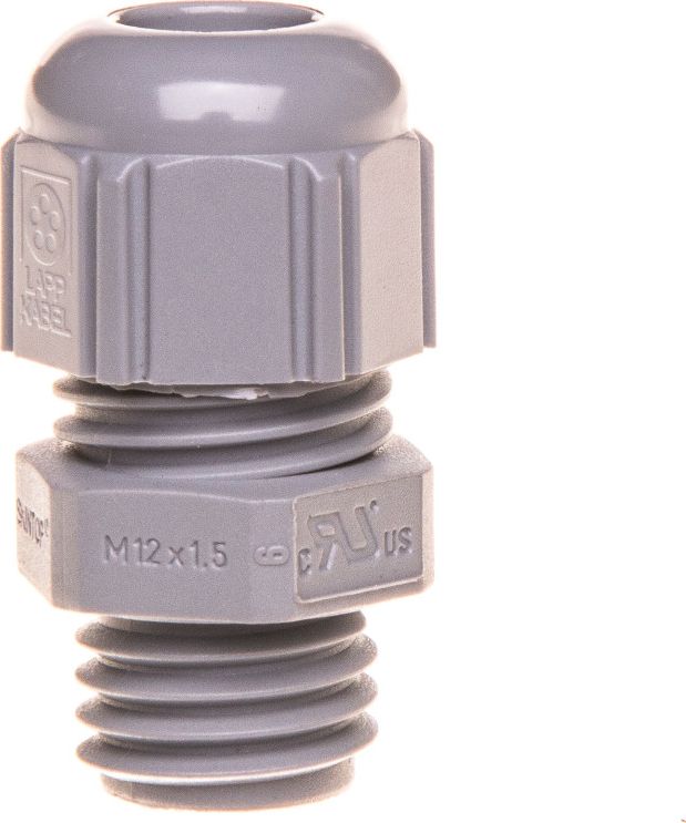 LAPP Dławnica kablowa poliamidowa M12 IP68 SKINTOP STR-M 12x1,5 ciemnoszara 53111100