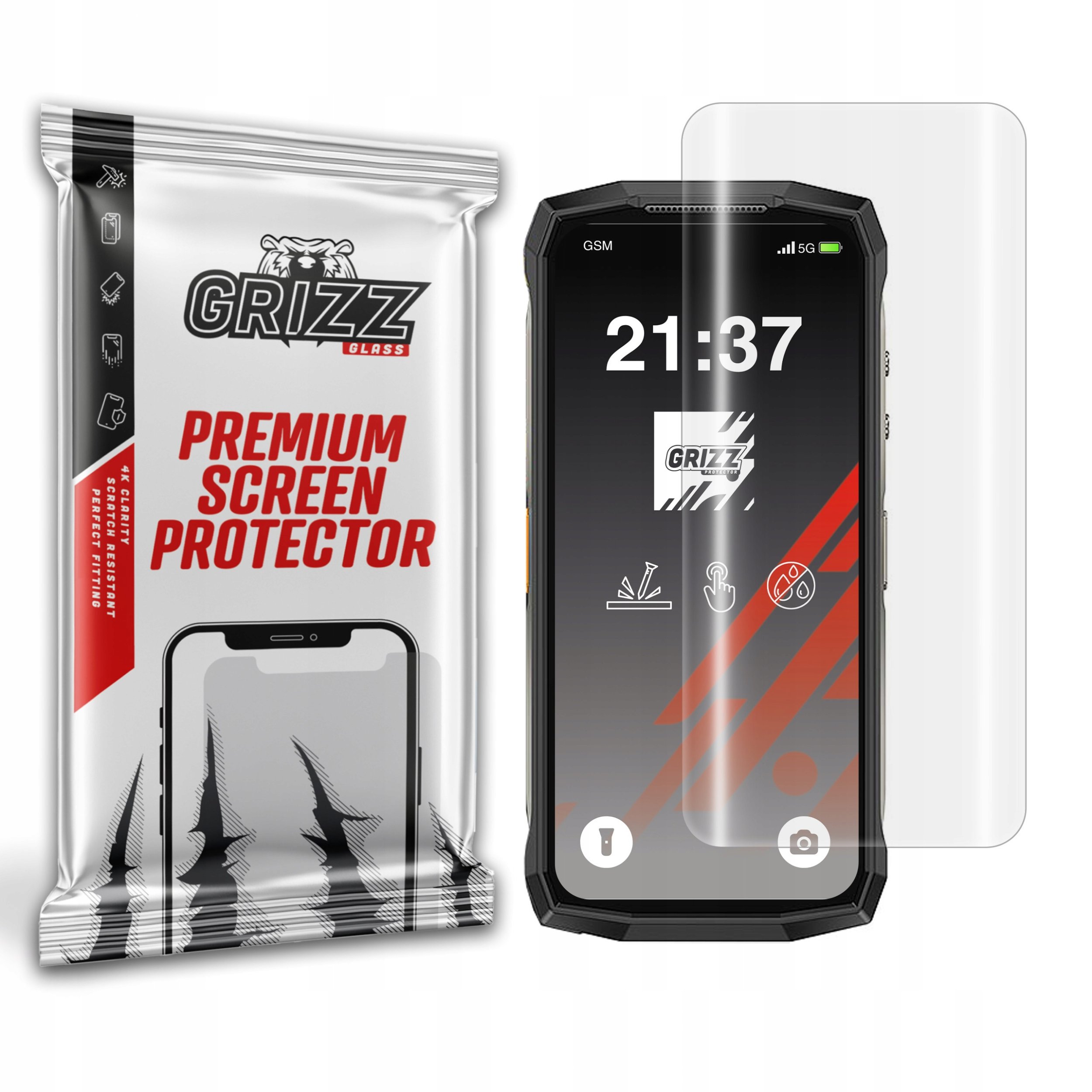 GrizzGlass Folia hydrożelowa Hydrofilm do Ulefone Armor Mini 20
