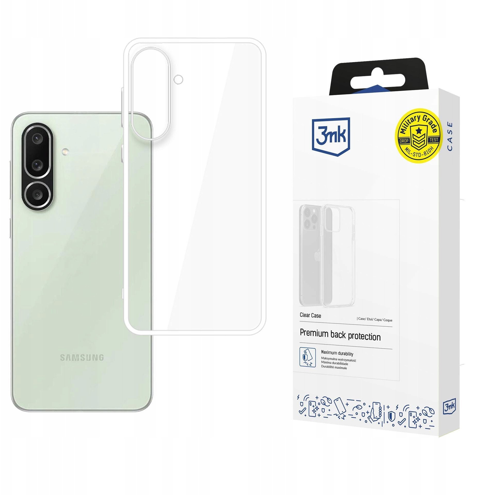 Samsung Galaxy M56 - 3mk Clear Case