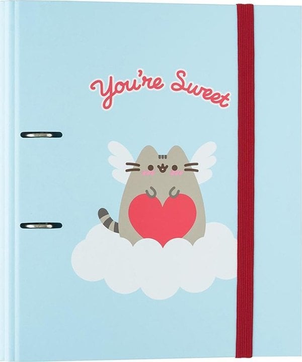 Segregator Pusheen Pusheen - Segregator A4 z kolekcji Purrfect Love (2 ringi, gumka)