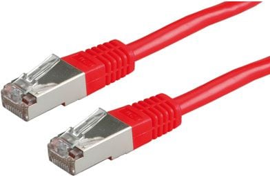 Roline PatchCord, S/FTP, Cat6, 15m, czerwony (21.15.1391)