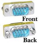 MicroConnect DB-9 - DB-9, Srebrny (MOD99)