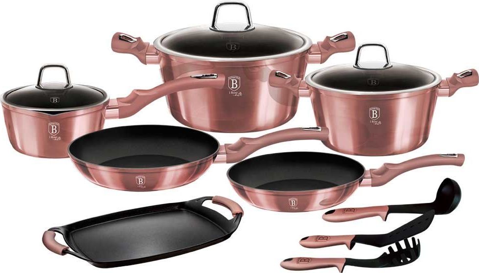 Berlinger Haus ZESTAW GARNKÓW 12 ELEM. I-ROSE BERLINGER HAUS BH-6044