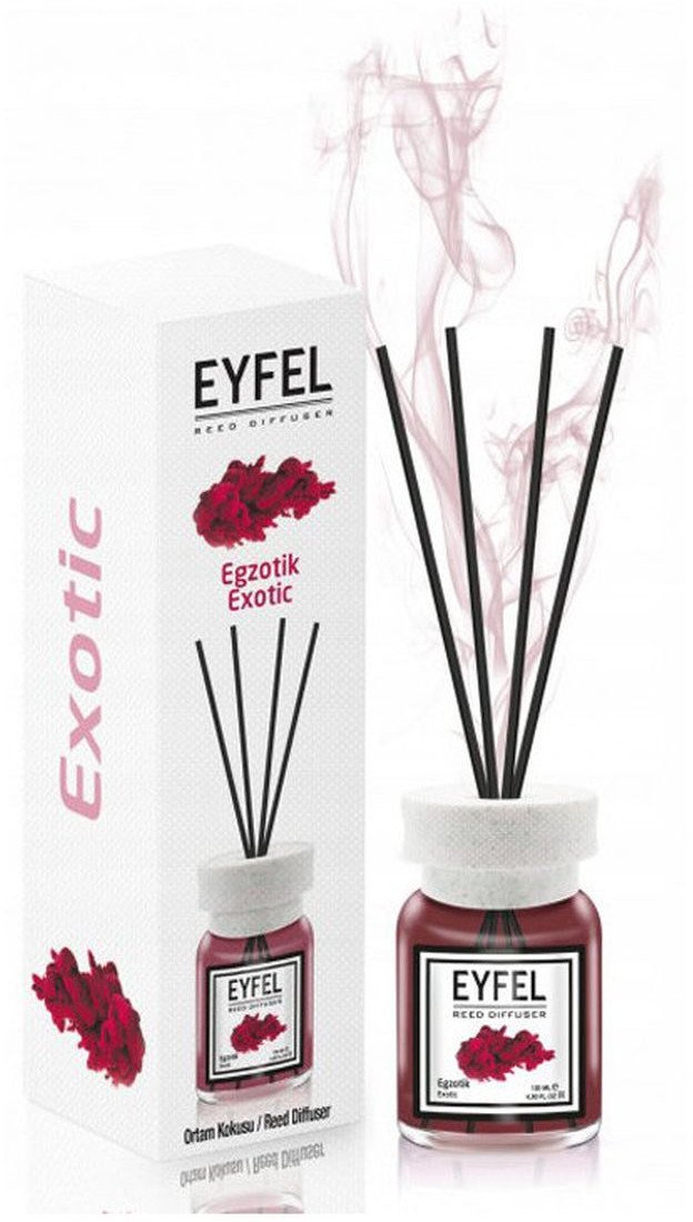 Eyfel Dyfuzor zapachowy z patyczkami Egzotyczny 120ml