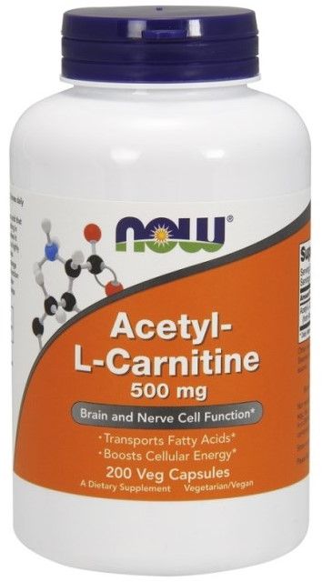 NOW Foods Acetyl L-Carn 500mg 100 VCaps