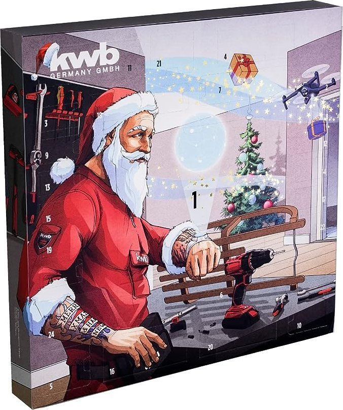 Kalendarz adwentowy KWB Expert DIY dla majsterkowiczów