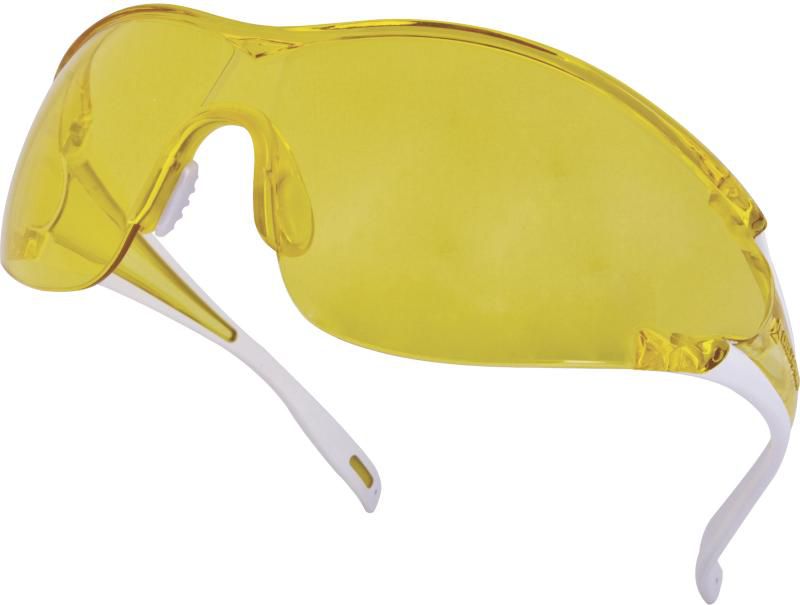 Delta Plus okulary z poliwęglanu Egon Yellow żółte UV400 (EGONBCJA)