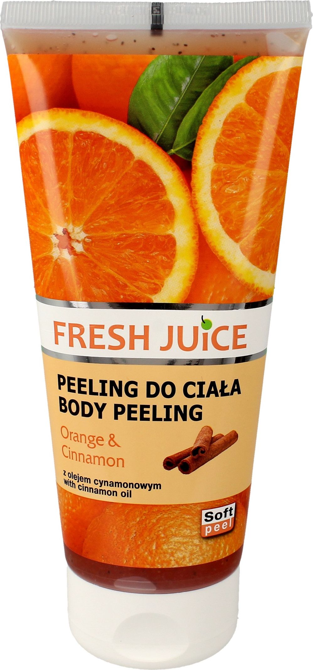 Fresh Juice Fresh Juice Peeling do ciała Orange & Cinnamon 200ml