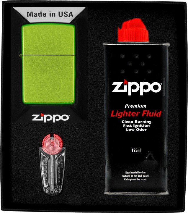 Zestaw ZIPPO Zapalniczka LURID Prezentowy No1