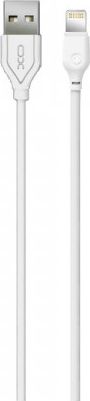 Kabel USB XO USB-A - Lightning 1 m Biały (71472)