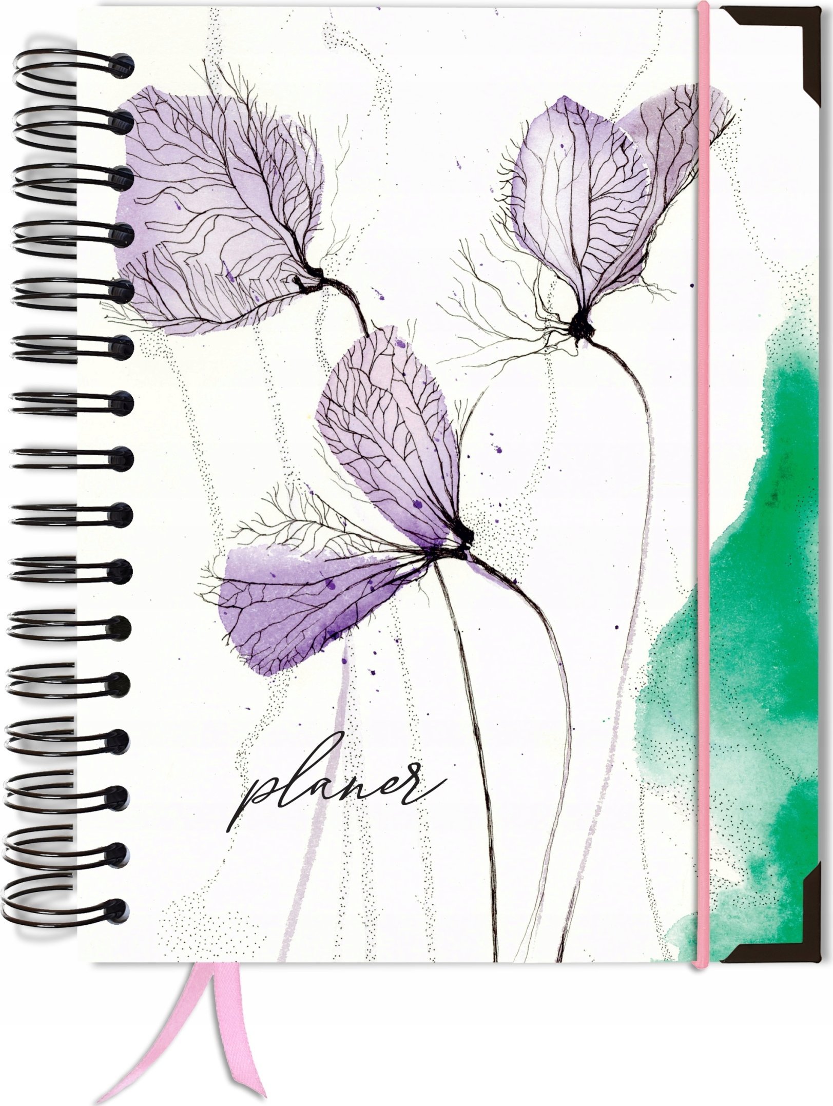 TadaPlanner Kalendarz terminarz bez dat planer książkowy A5+