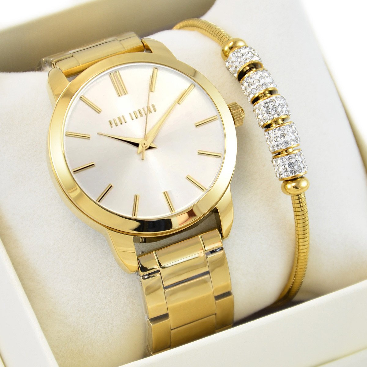 Zestaw damski zegarek Paul Lorens STIVA 3D1 + bransoletka